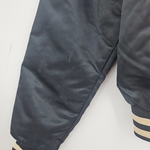 Vintage Champion RUTGERS Pioneers Softball Varsity Coat jacket Women's S 3400 - Picture 11 of 12